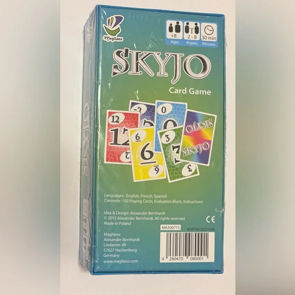 Skyjo Card Game Magilano New & Sealed - Picture 2 of 3